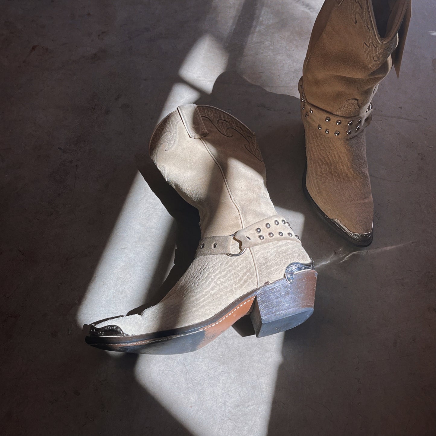 Vintage Miss Capezio Suede Western Boot