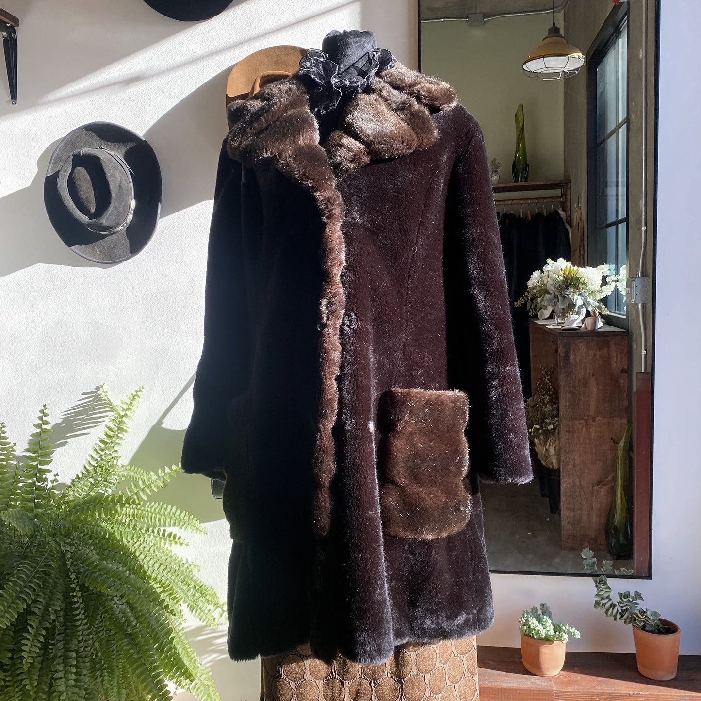 Vintage 60’s Cloud 9 Faux Fur Teddy Jacket