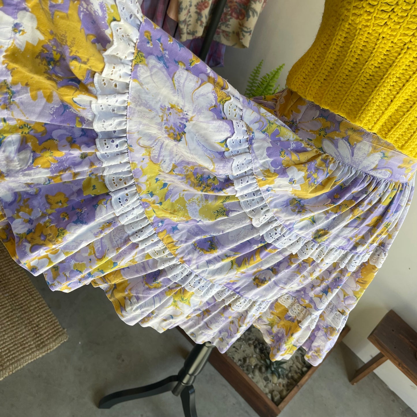 70’s Vintage Rockmount Prairie Skirt