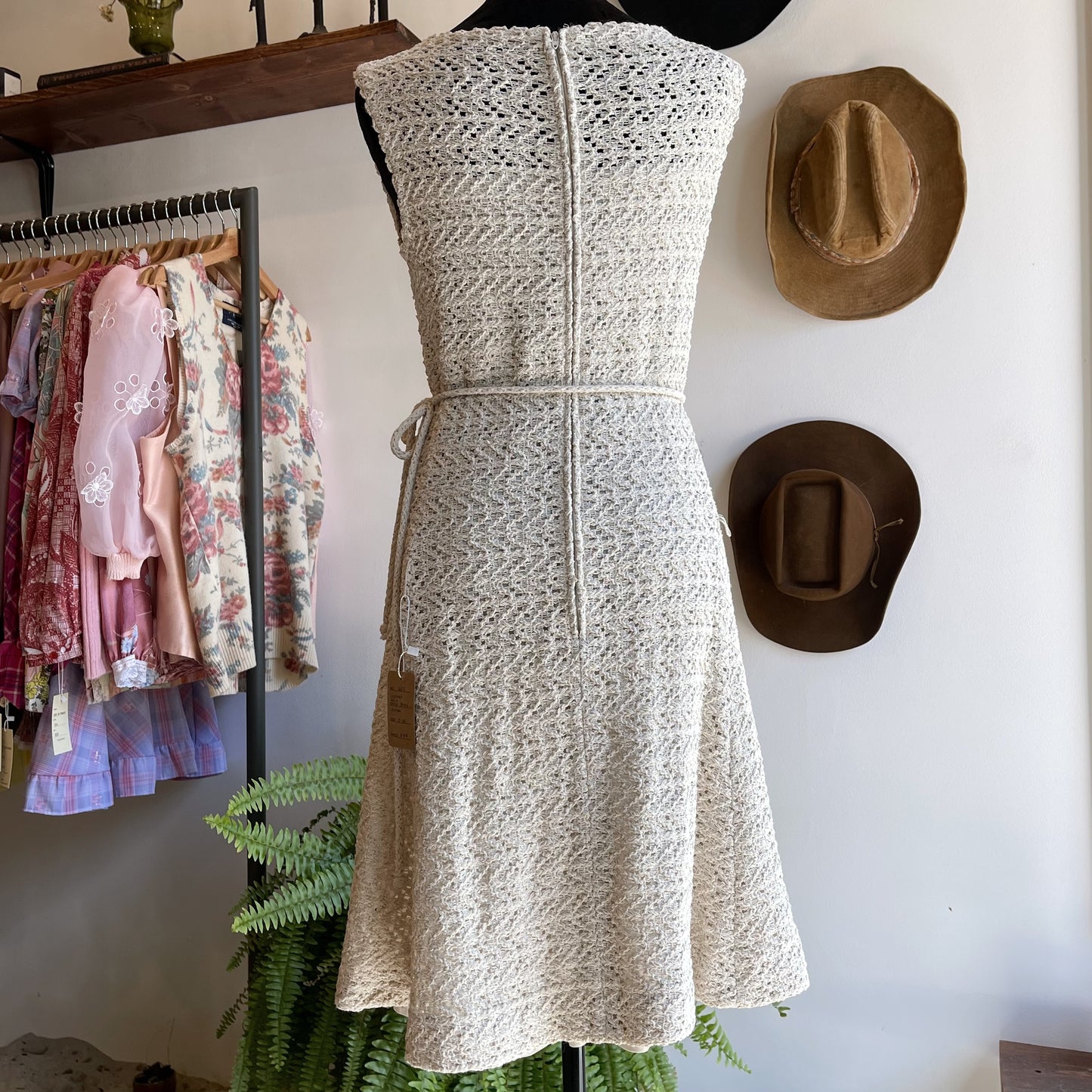 60’s Vintage Crochet Dress