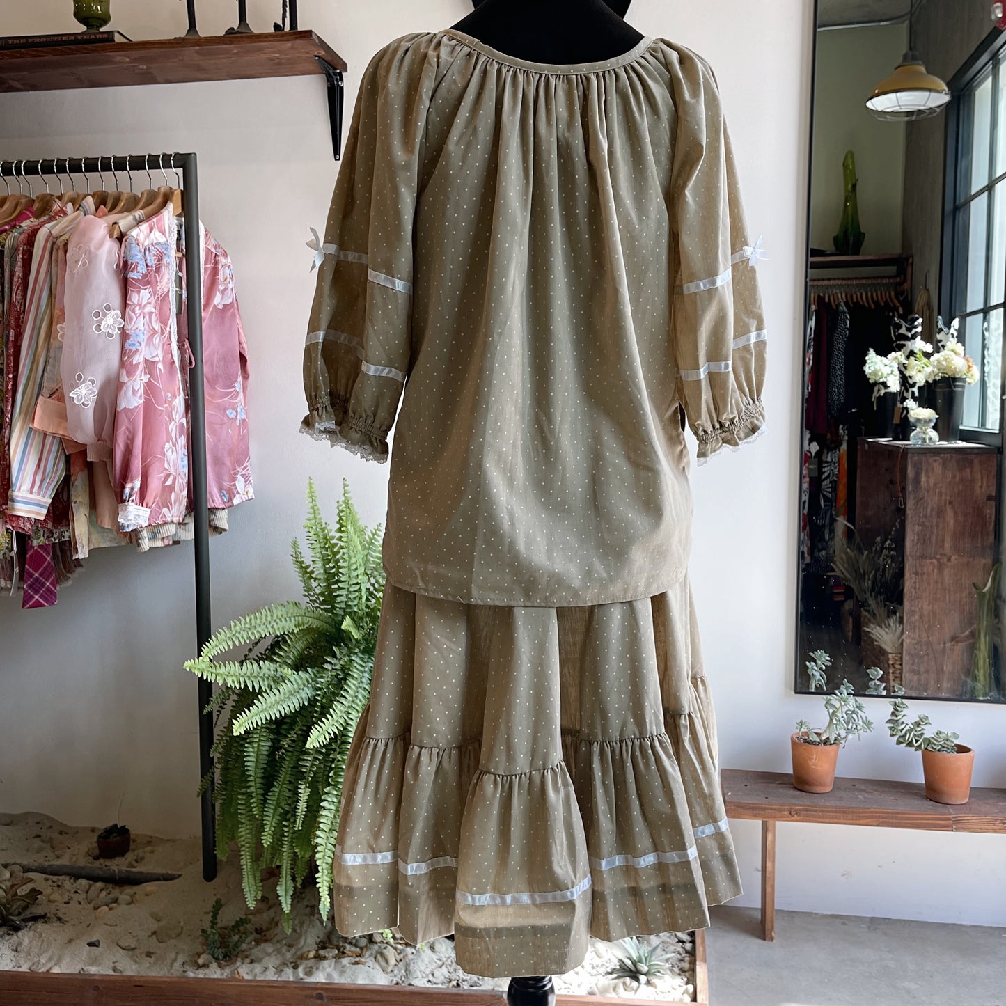 70’s Vintage Rockmount Western Skirt Set