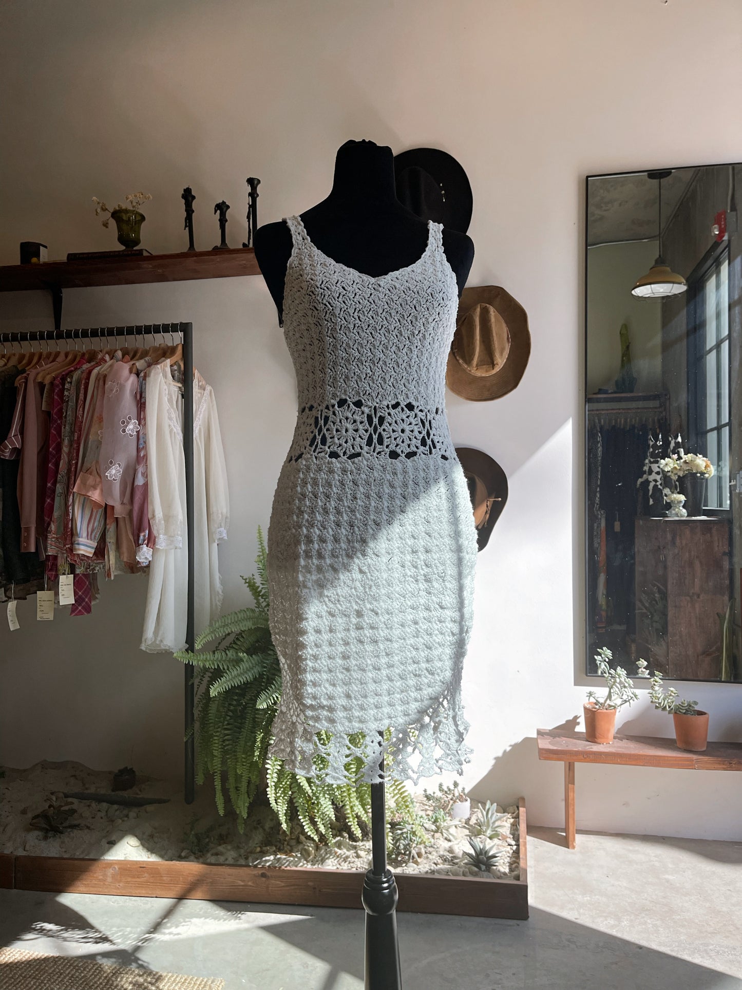 90’s Vintage Crochet Knit Dress