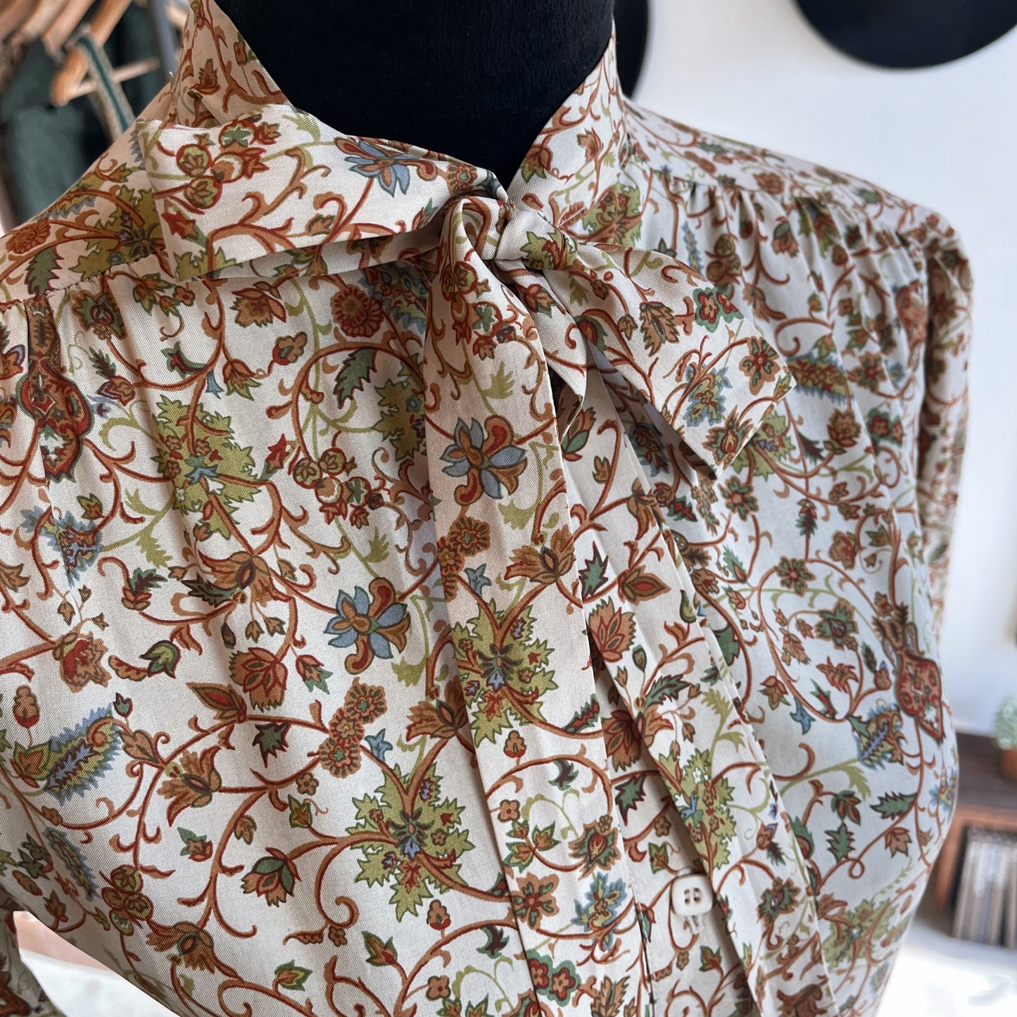 Vintage 60’s Lanvin Floral Silk Dress