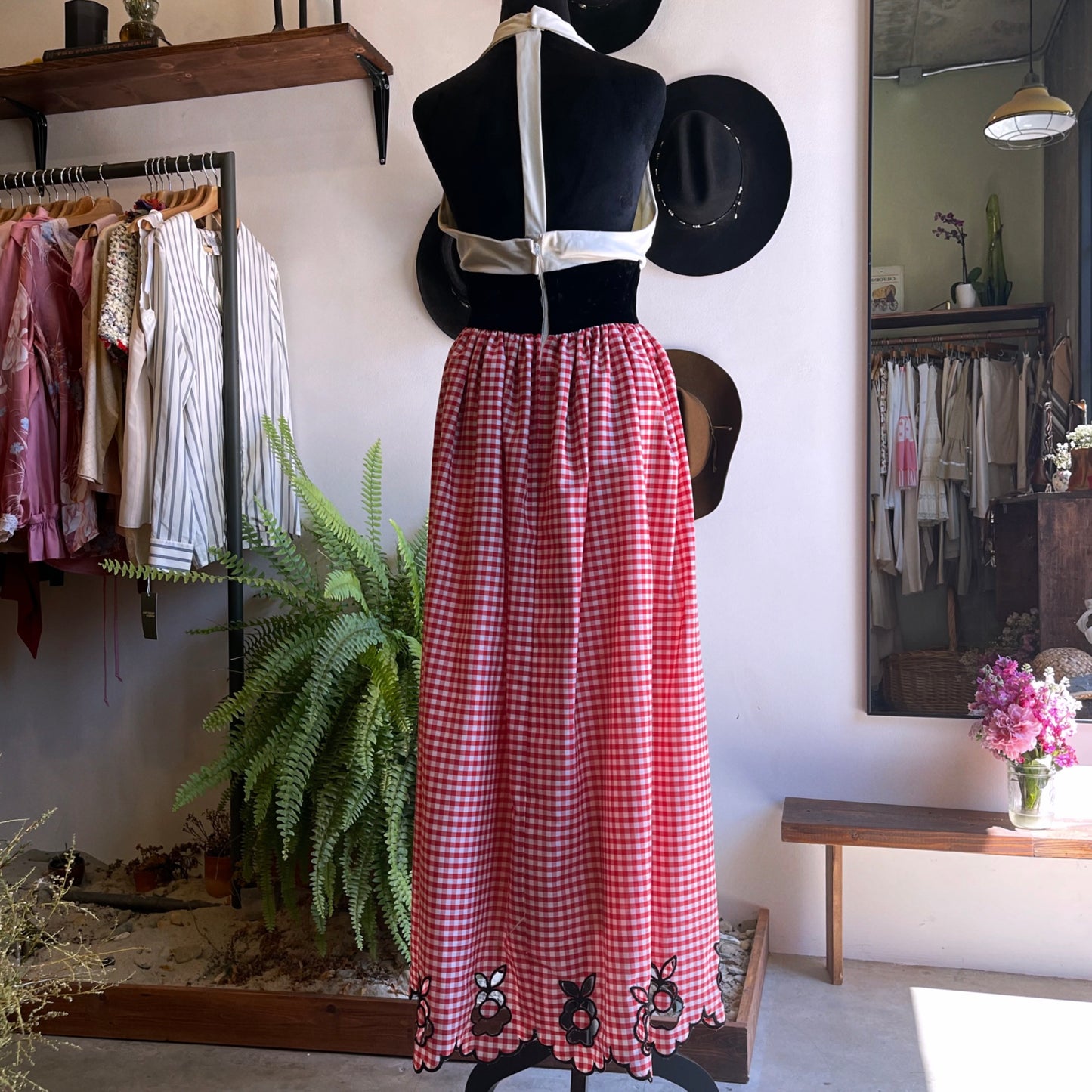 70’s Vintage Halter Dress
