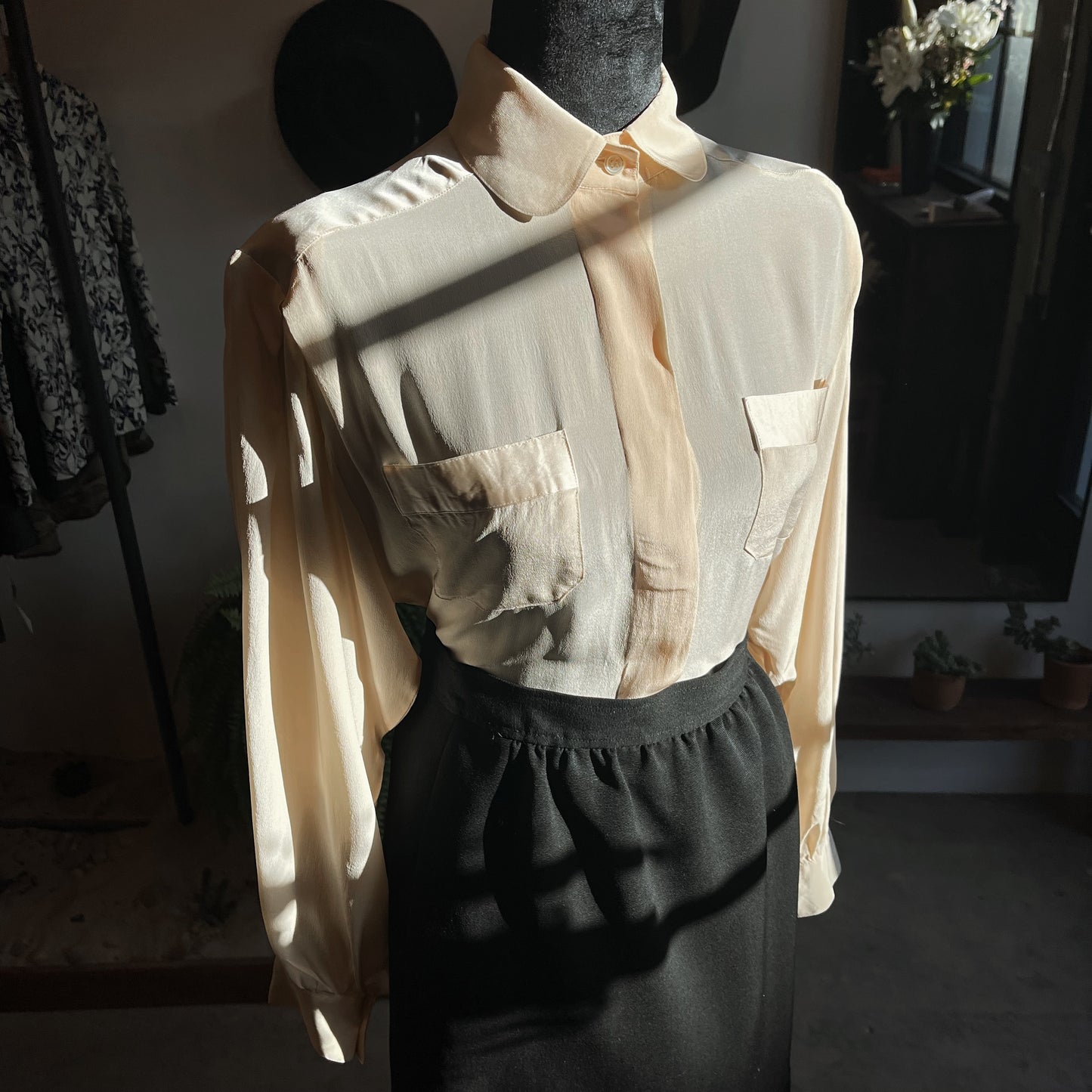 Vintage Lauren Alexander Silk Blouse 80’s