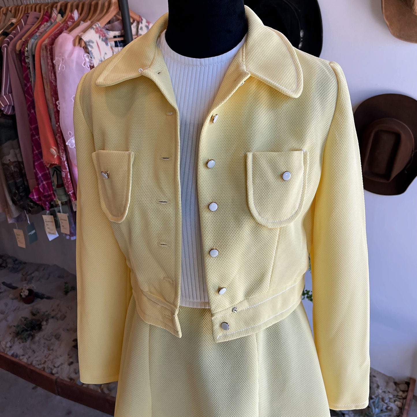 Vintage 60’s Sun Dress with Jacket Set