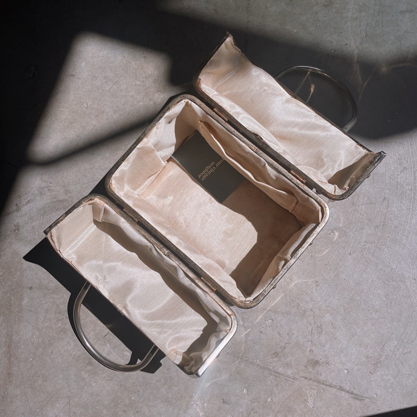 Vintage 60’s Train Trunk Purse