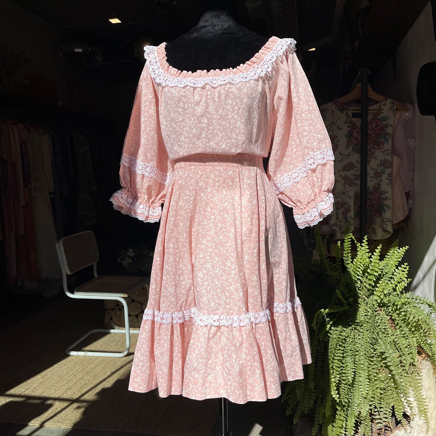 Vintage 70’s Rockmount Western Skirt Set