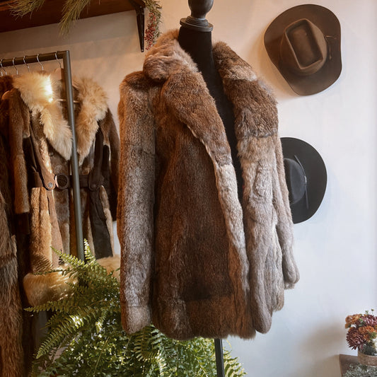 1970s Vintage Fur Coat
