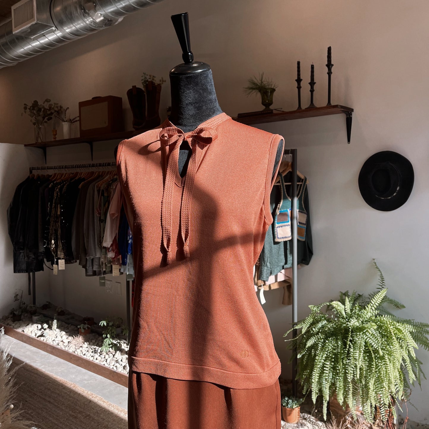 Vintage 70’s Givenchy Knit Sleeveless Top