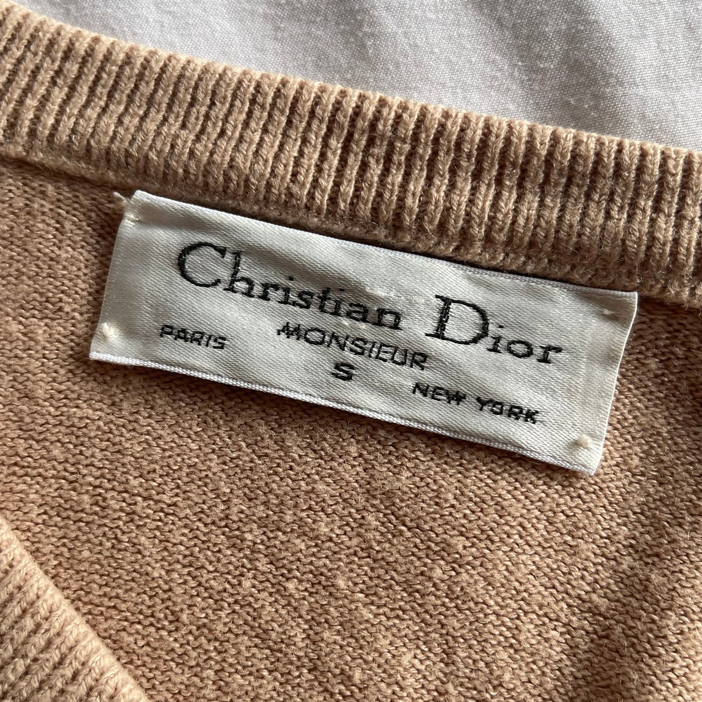 Vintage Christian Dior Knit Sweater 70’s - SHOP EZRA