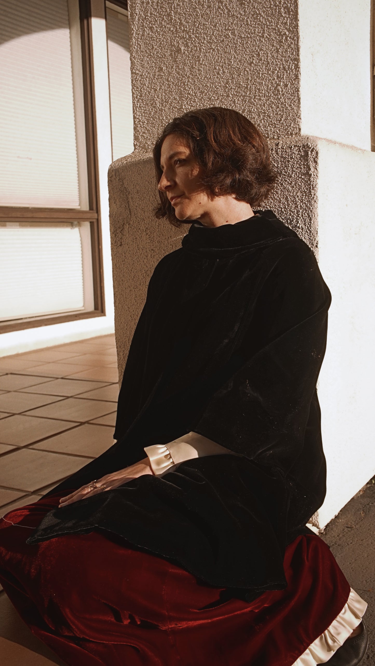 1960s Vintage Velvet Opera Coat