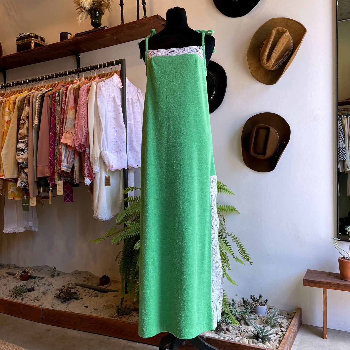 70’s Vintage Terry Cloth Dress