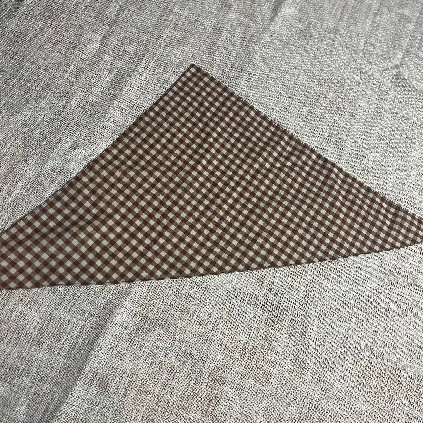 Vintage Gingham Bandana