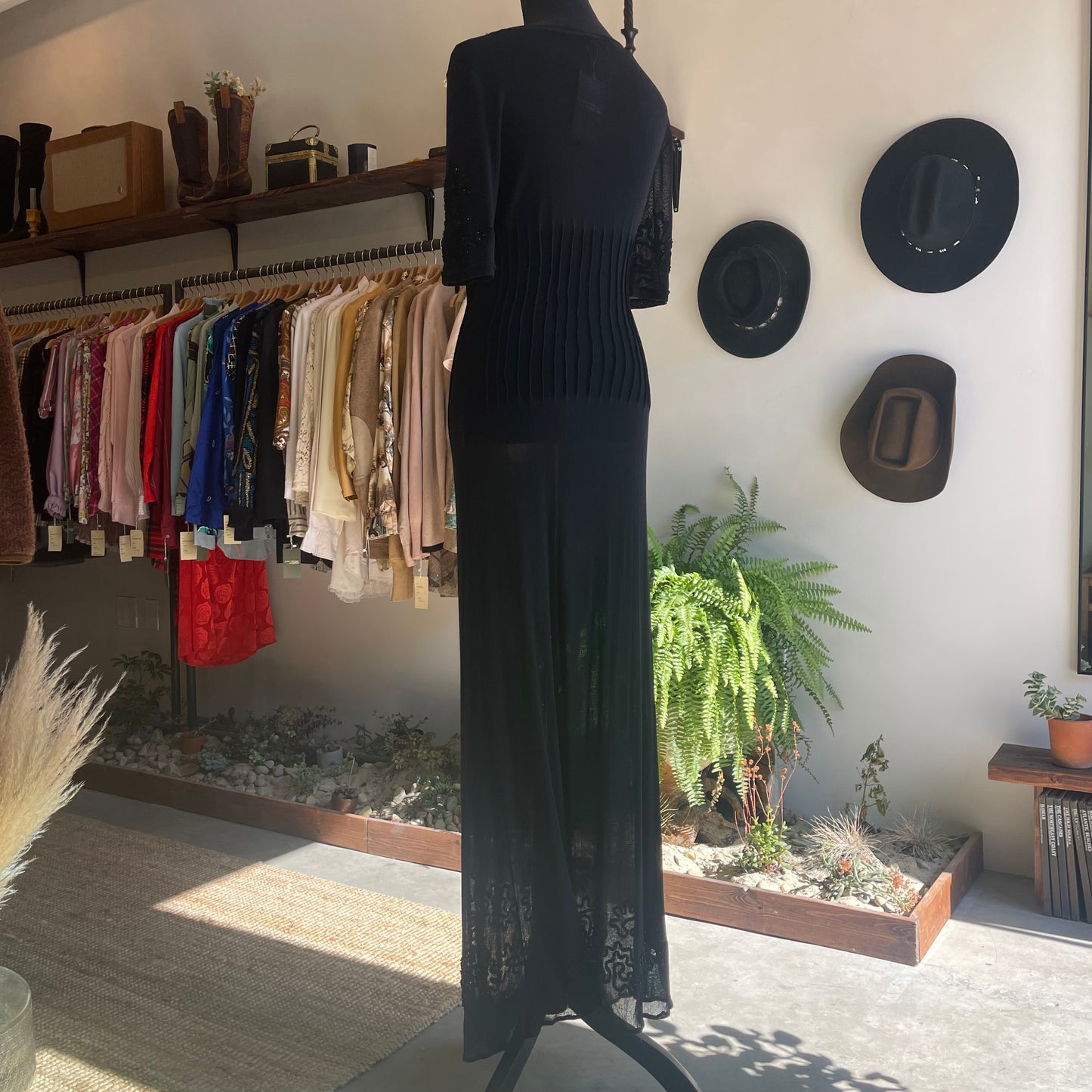Vintage 90’s Mesh Beaded Vivienne Tam Dress