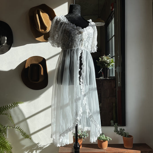 Vintage 70’s Tosca Lace Cover Up