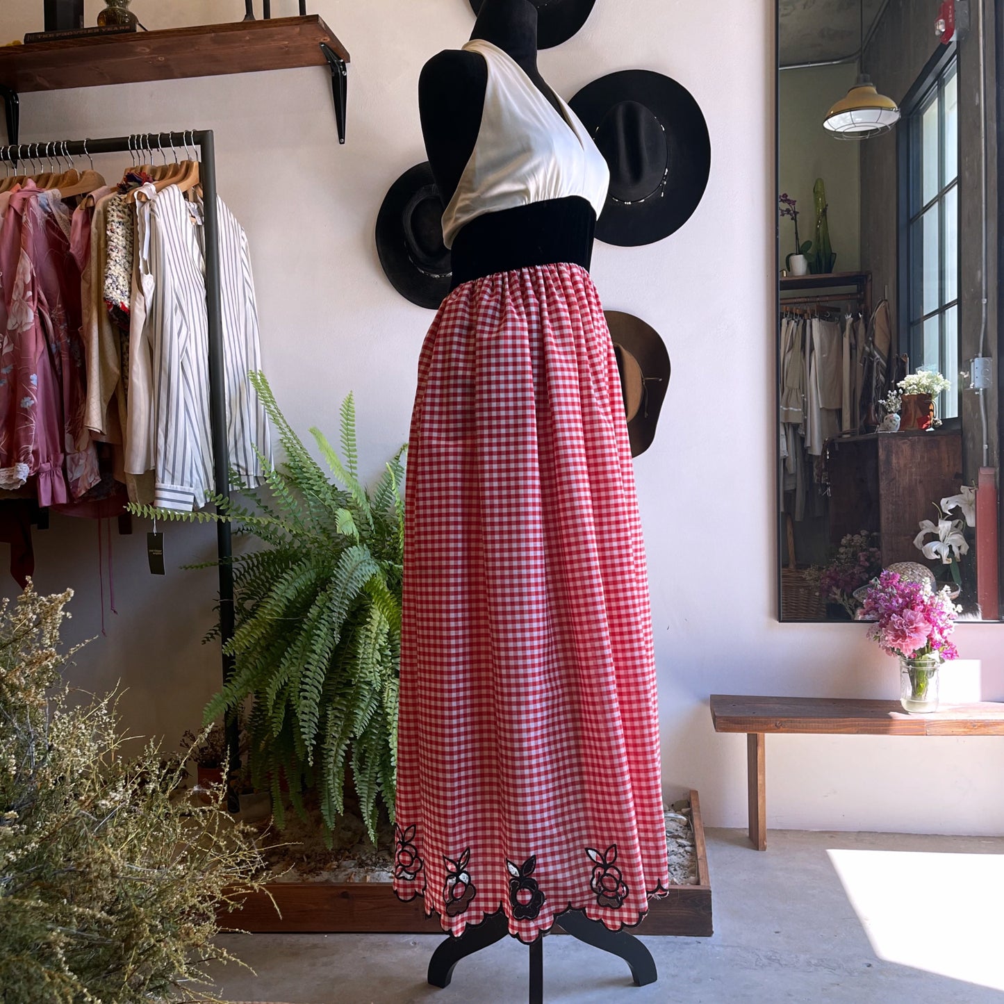 70’s Vintage Halter Dress