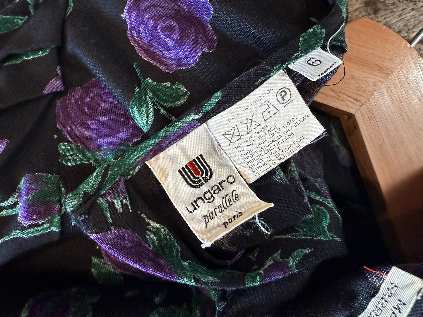 Vintage Emanuel Ungaro Floral Blouse 80’s