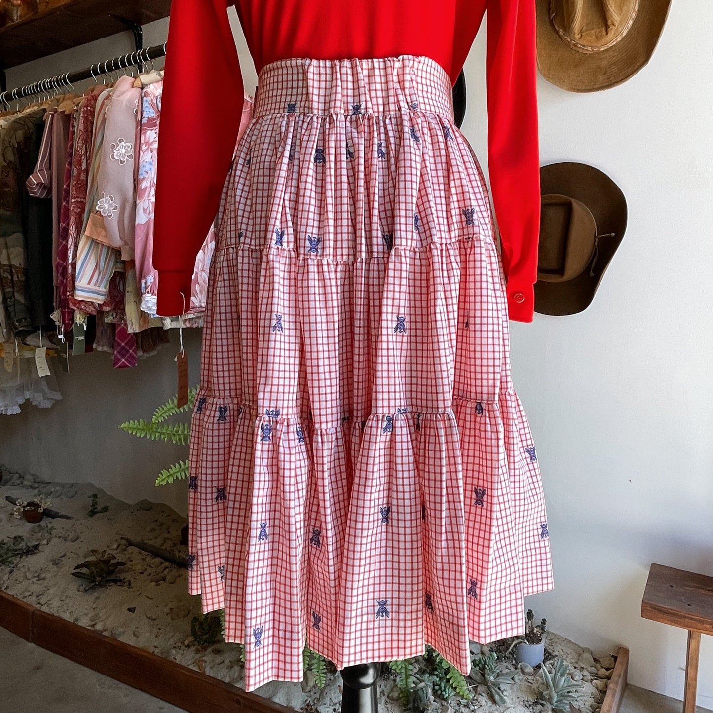 60’s Vintage Rockmount Western Skirt