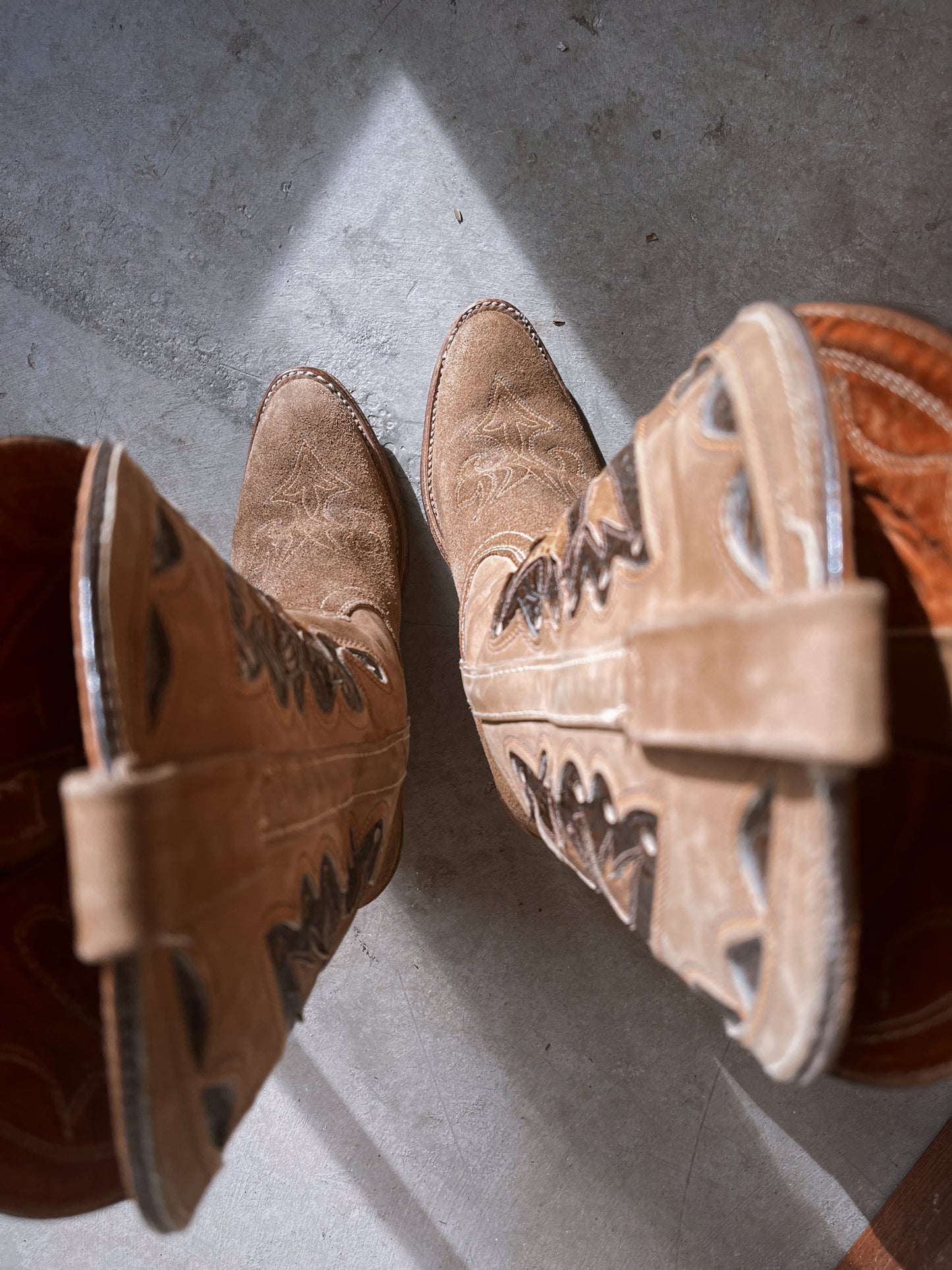 Vintage Western Butterfly Boot