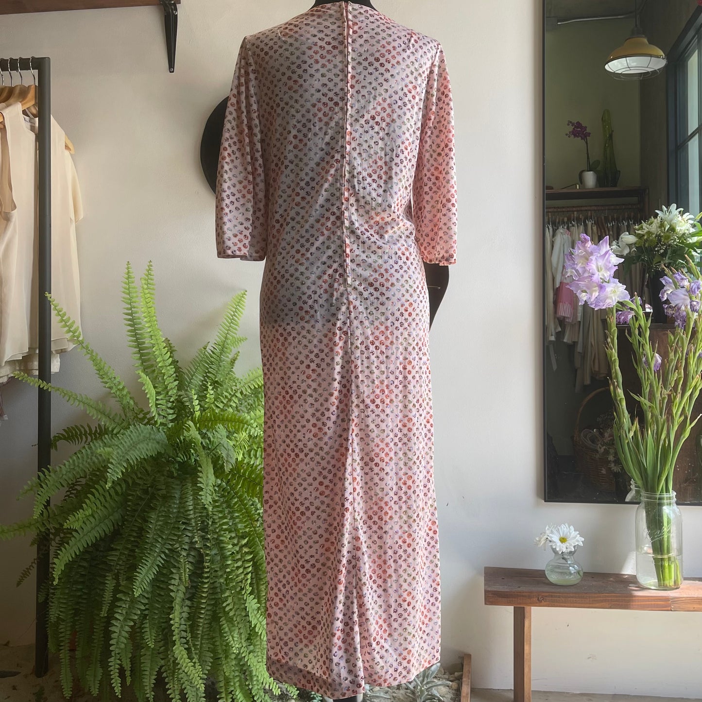 70’s Handmade Vintage Mumu Dress