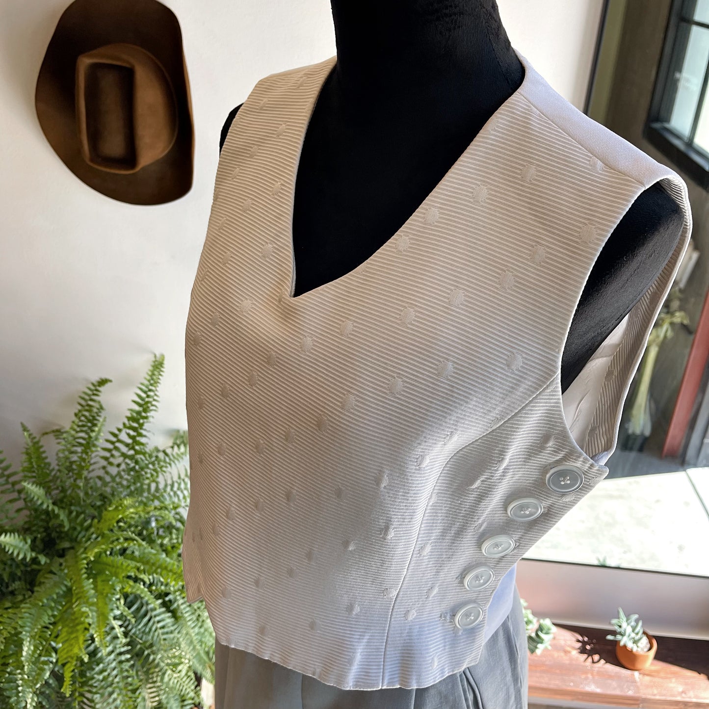 Vintage 90’s Christian Dior Sleeveless Top - Your Vintage Neighbor
