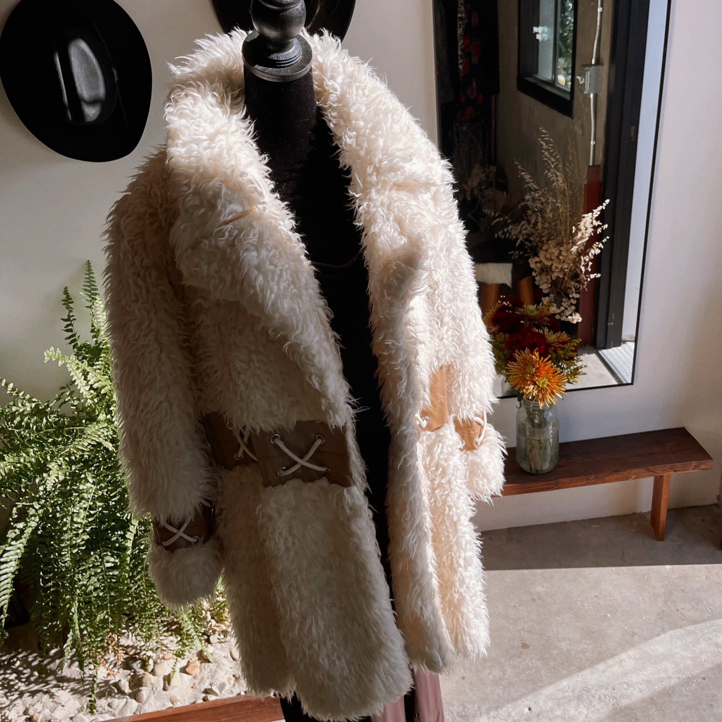 Union Made Vintage Faux Fur Coat