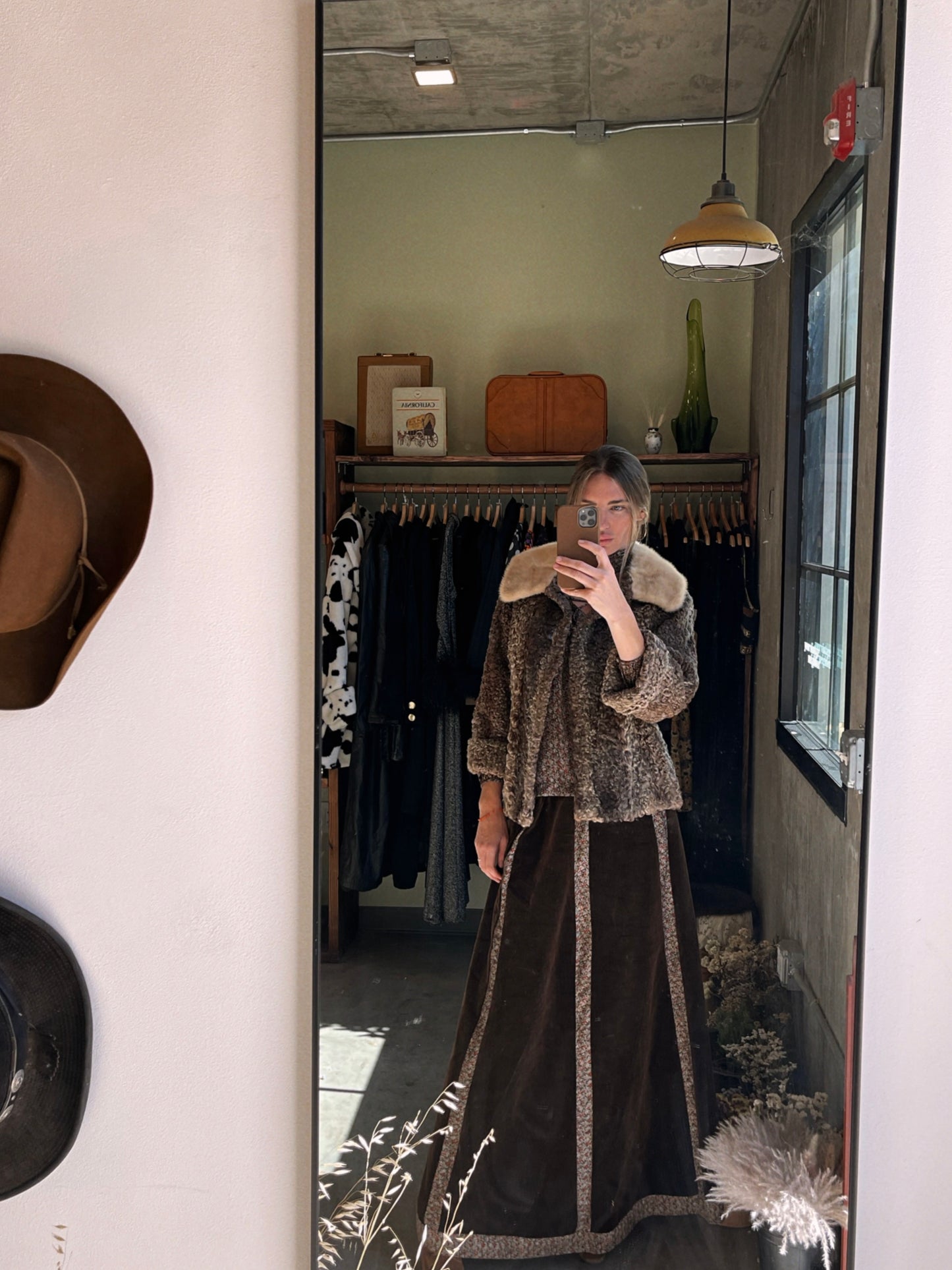 1960s Vintage Greenblatt’s Lamb and Mink Fur Coat
