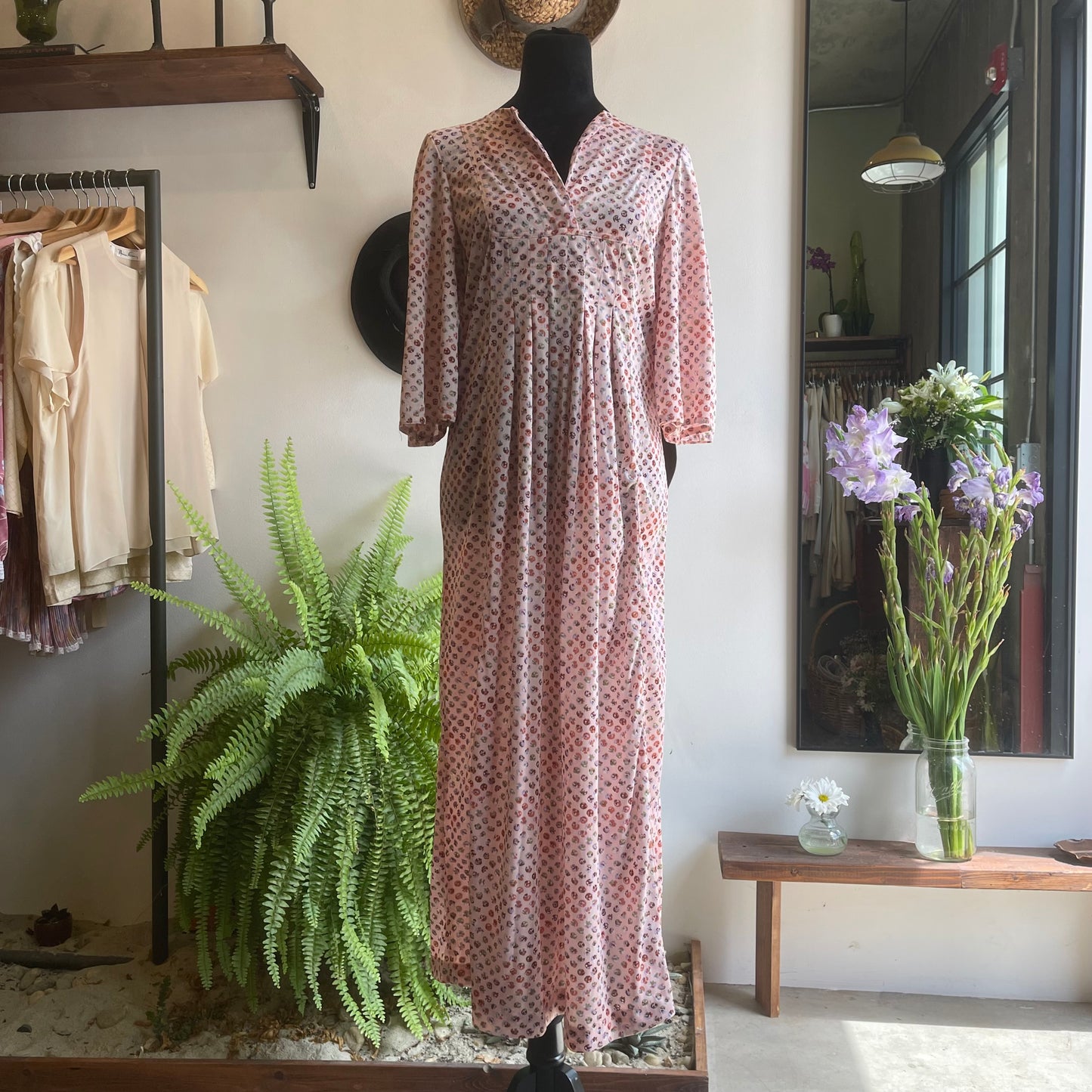 70’s Handmade Vintage Mumu Dress