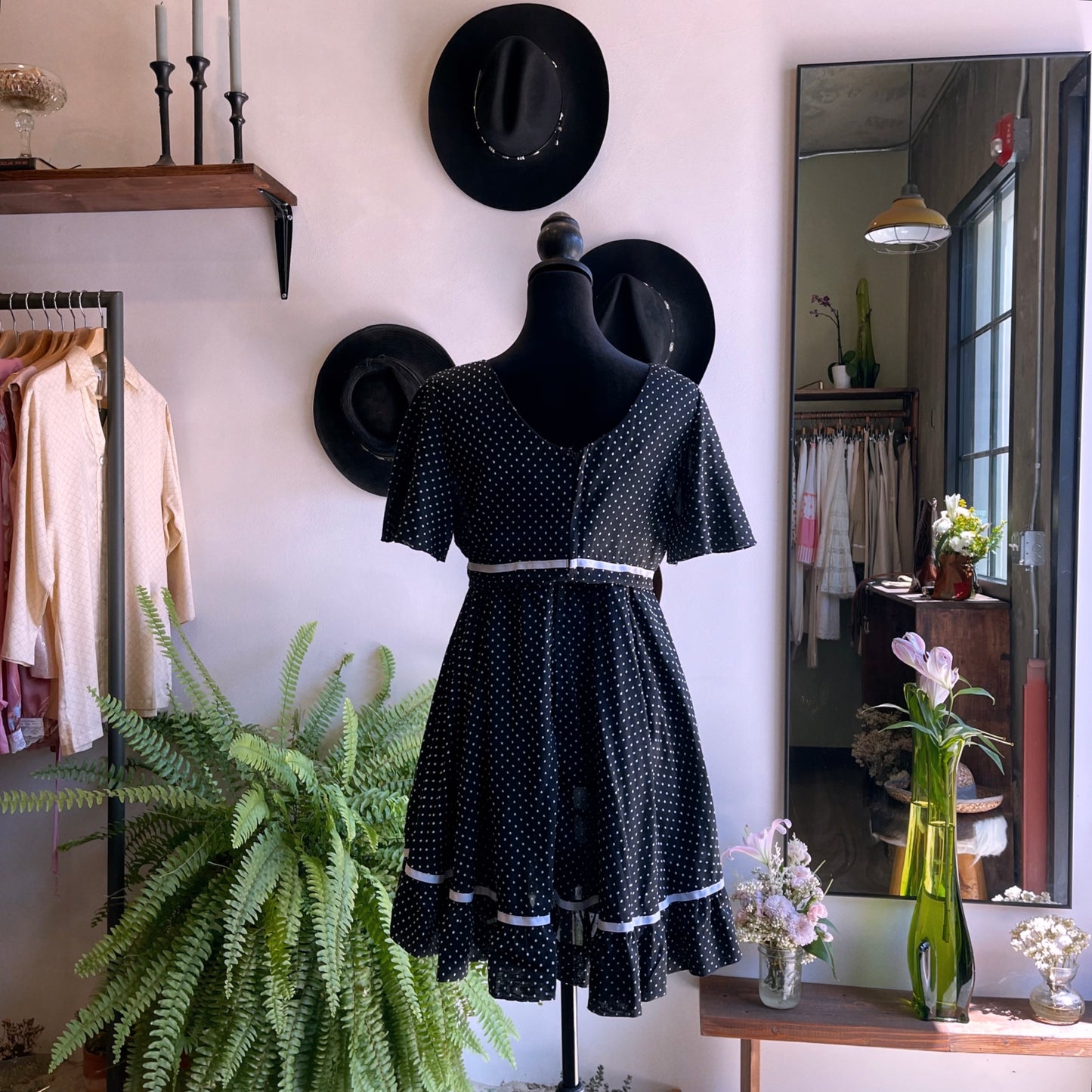 60’s Vintage Swiss Dot Dress