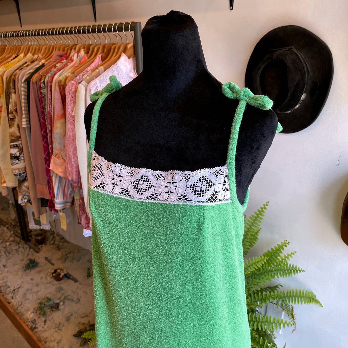 70’s Vintage Terry Cloth Dress