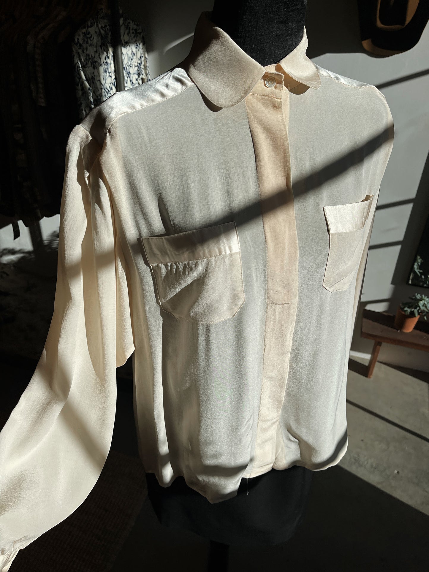 Vintage Lauren Alexander Silk Blouse 80’s