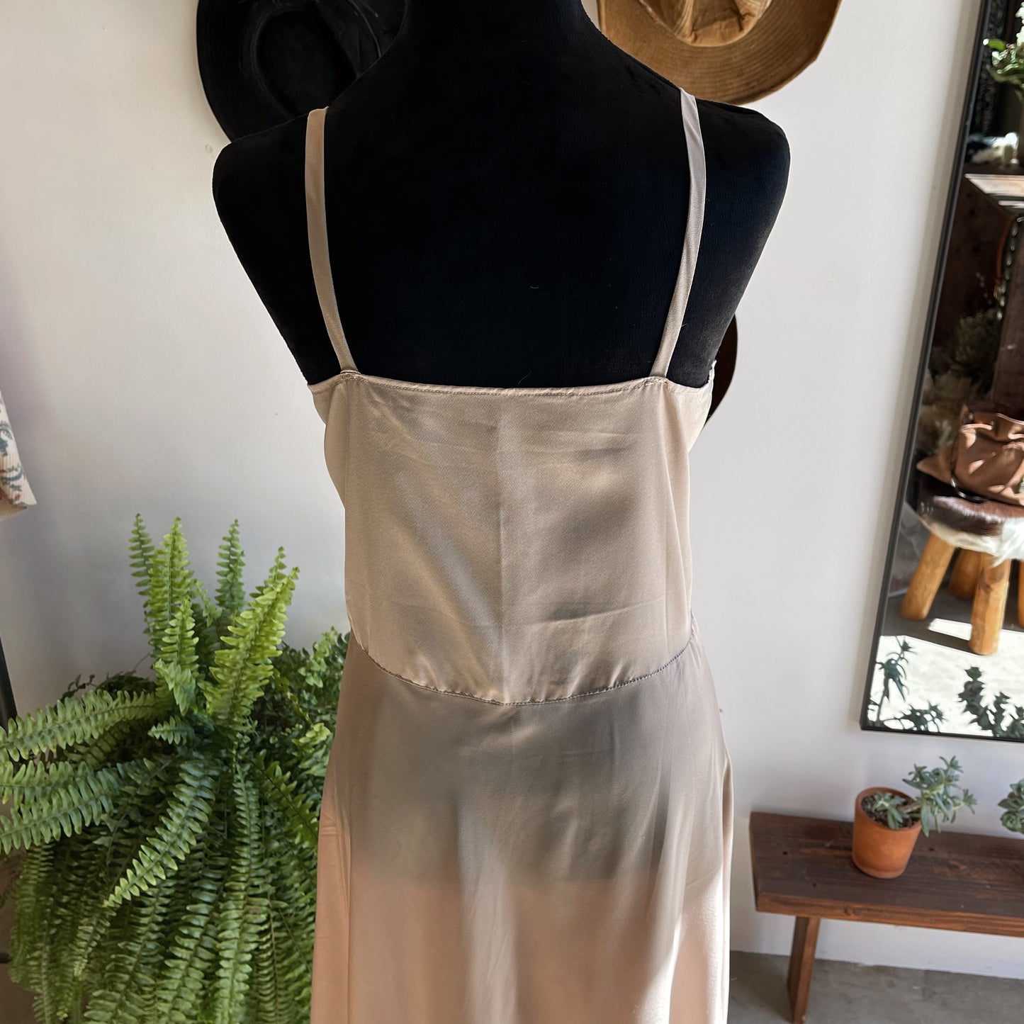 Vintage Silk Slip Dress