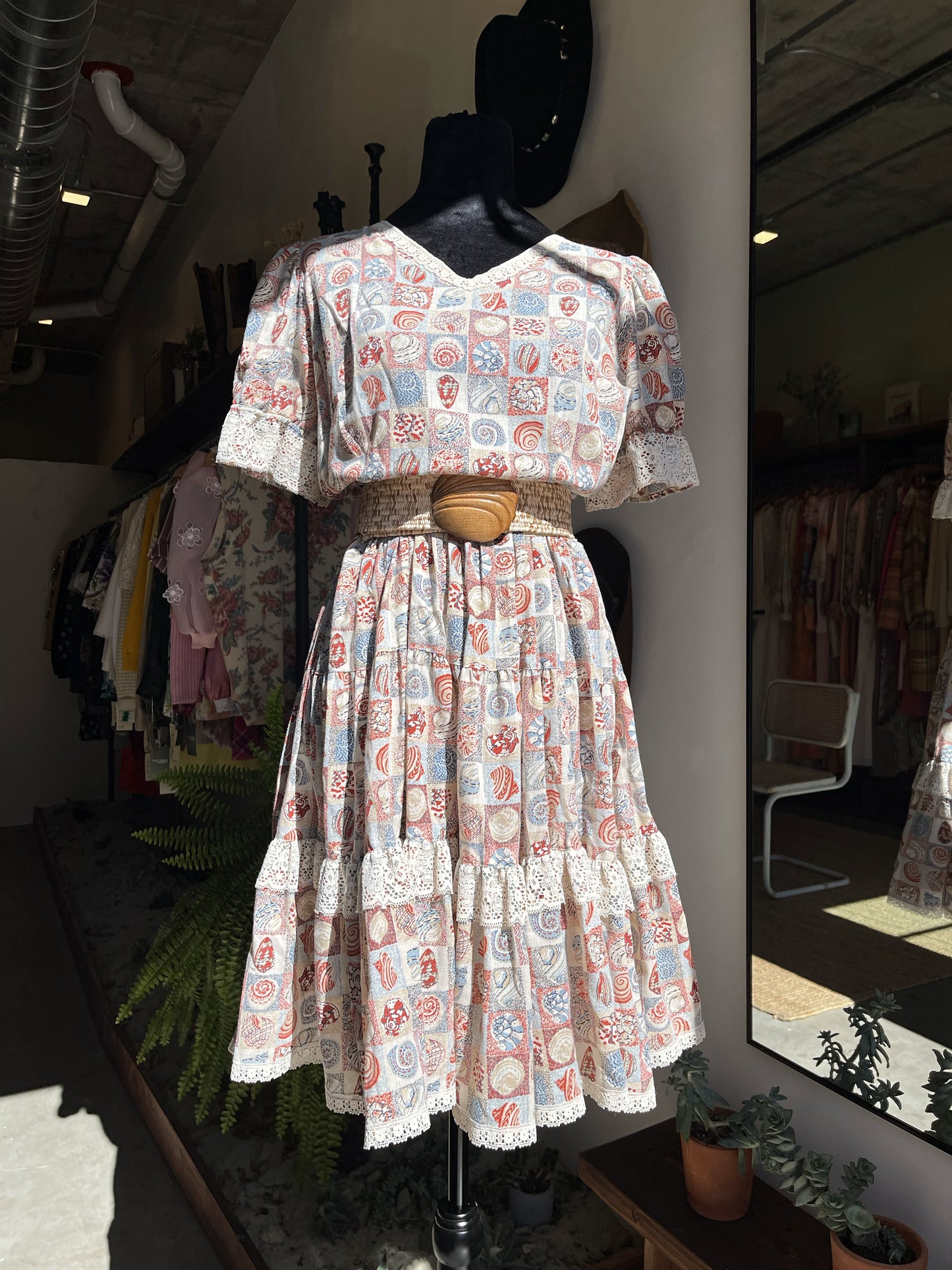 Vintage Rockmount Coastal Cowgirl Dress 70’s
