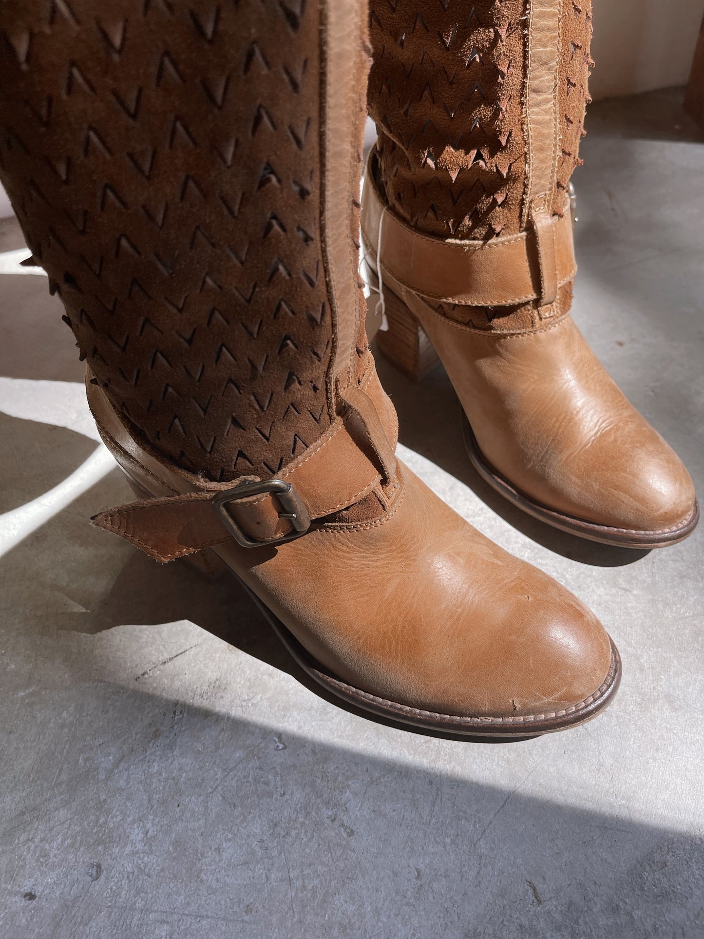 Vintage Suede Boot