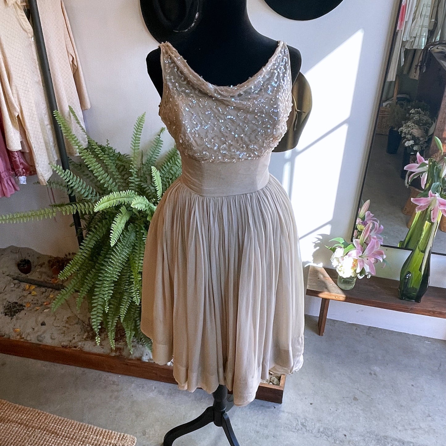 Vintage Cotillion Formals Dress 50’s