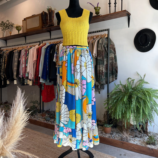 Vintage 70’s Knit Crop Top