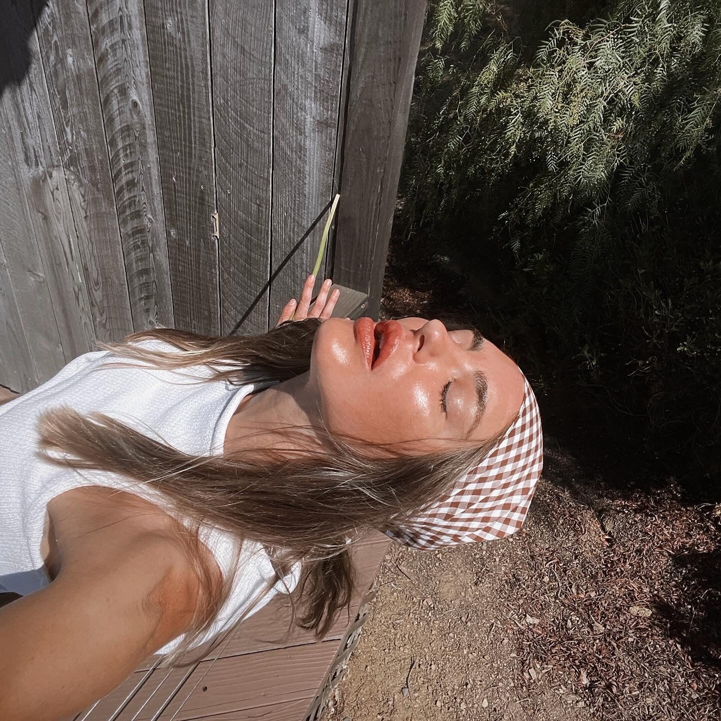 Vintage Gingham Bandana