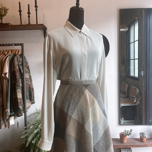 Vintage Silk Celine Blouse