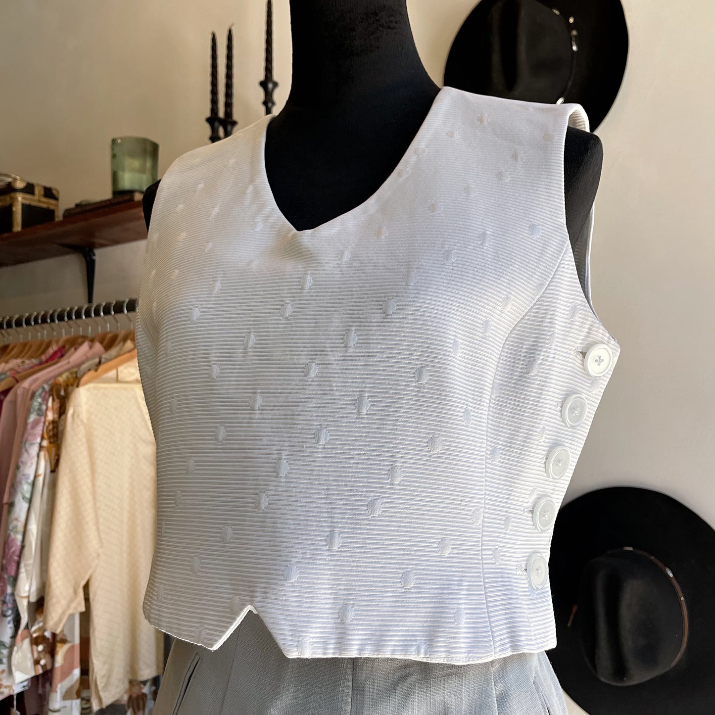 Vintage 90’s Christian Dior Sleeveless Top - Your Vintage Neighbor