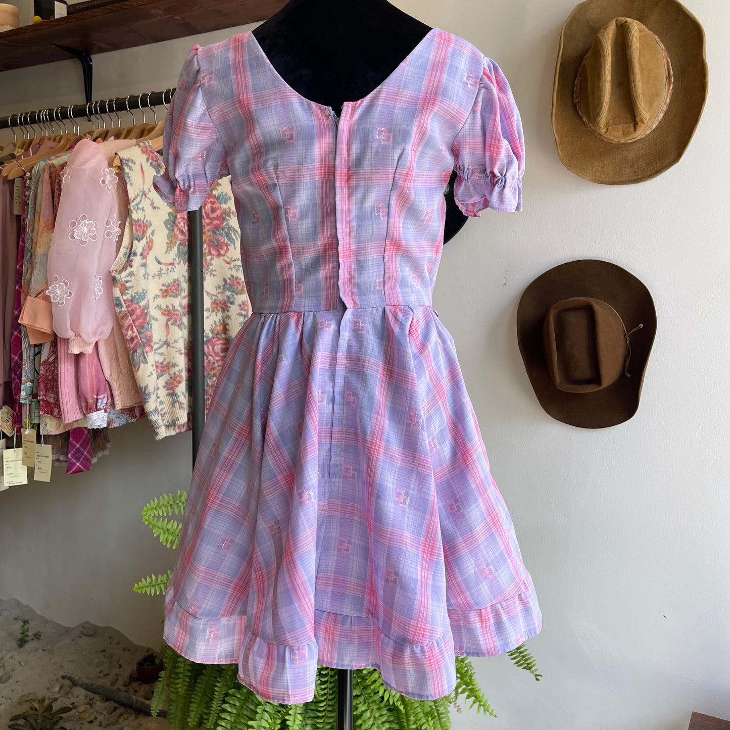 60’s Vintage Rockmount Western Mini Dress