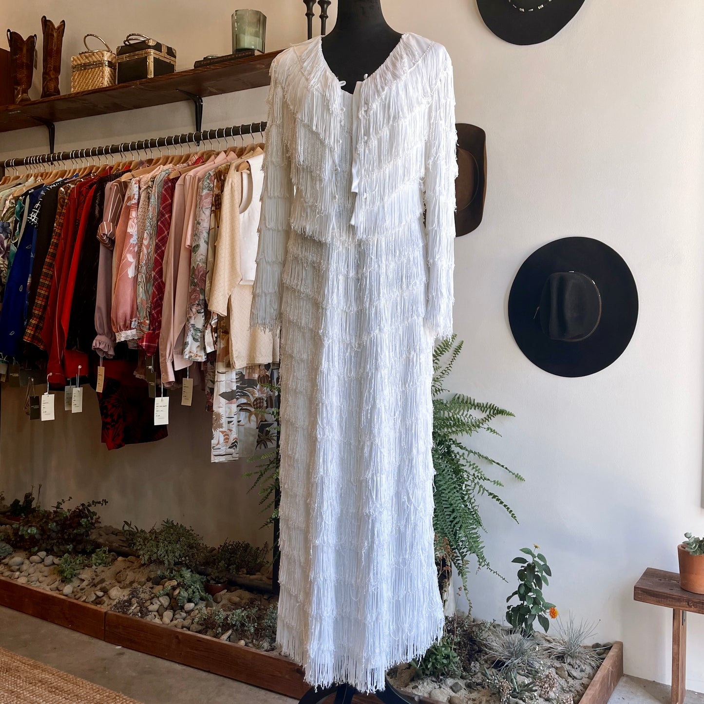 Vintage Joy Steven Fringe Dress and Jacket Set 80’s - Your Vintage Neighbor