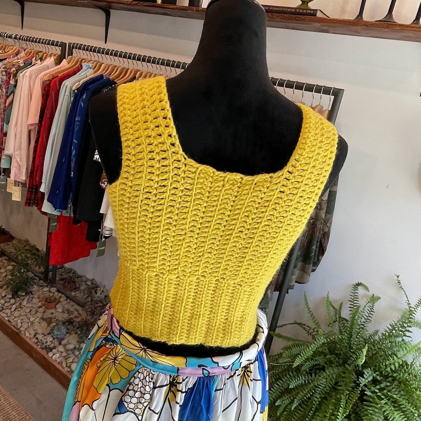 Vintage 70’s Knit Crop Top