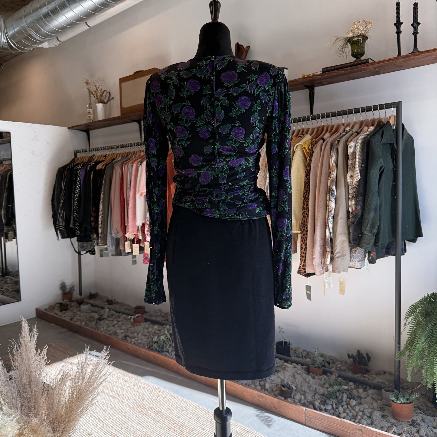 Vintage Emanuel Ungaro Floral Blouse 80’s