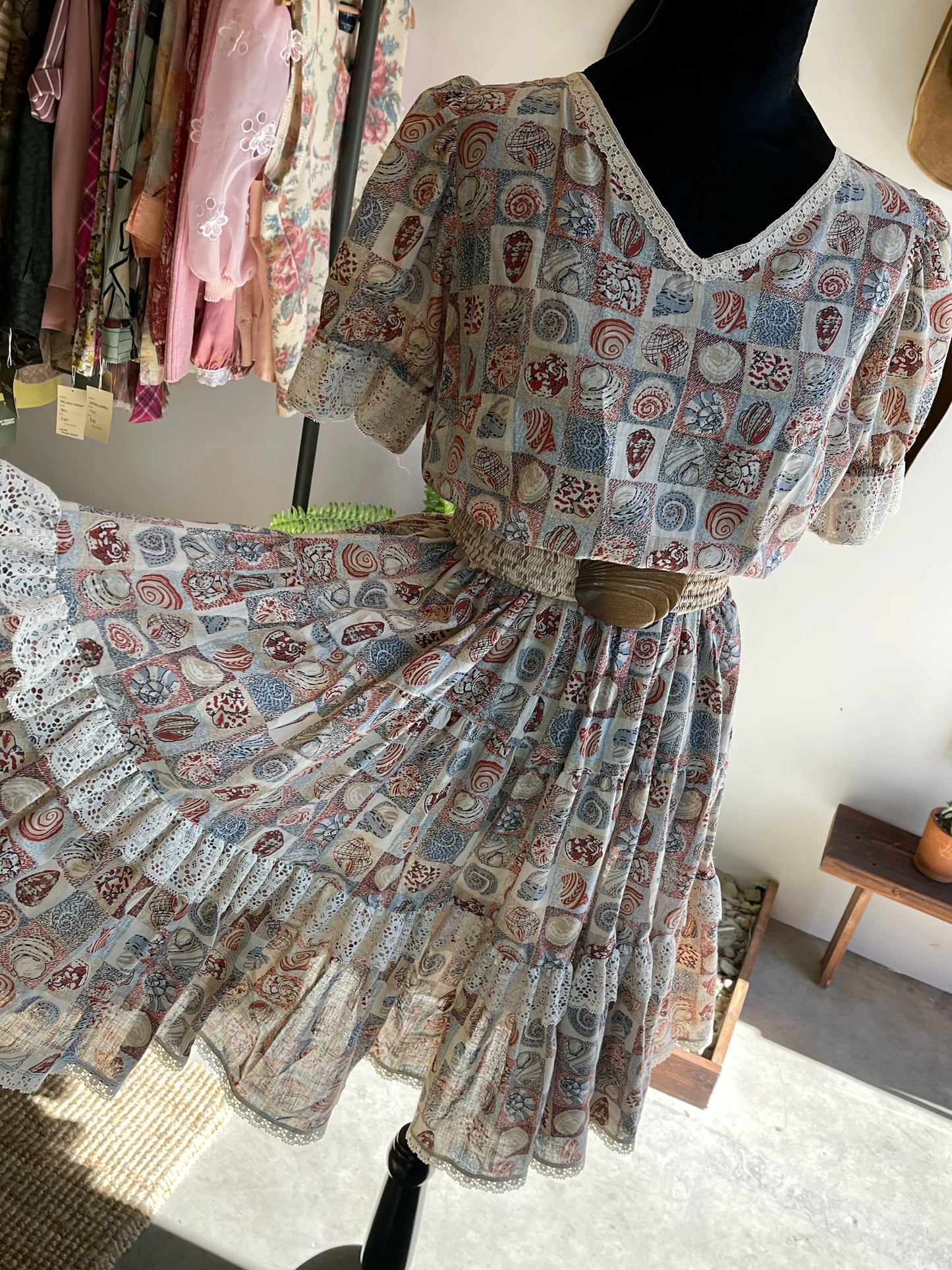 Vintage Rockmount Coastal Cowgirl Dress 70’s