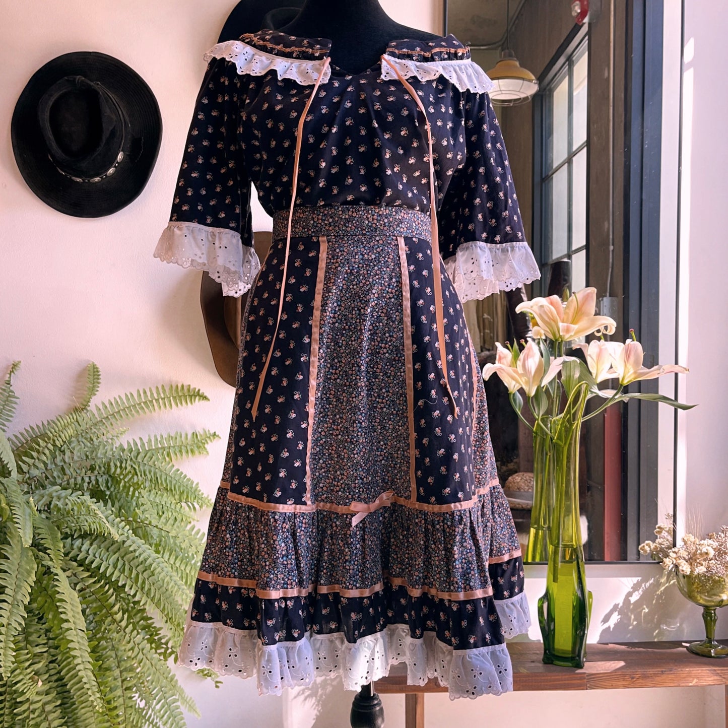 70’s Vintage Krist Gudnason Skirt Set