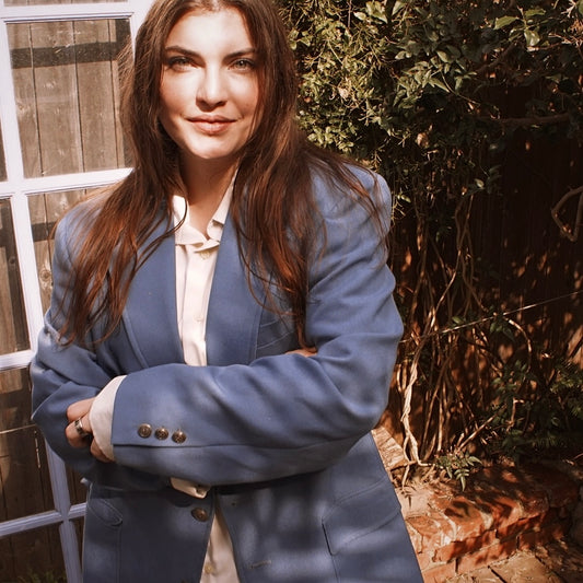 Vintage Oversized Blazer by Hart Schaffer & Marx - SHOP EZRA