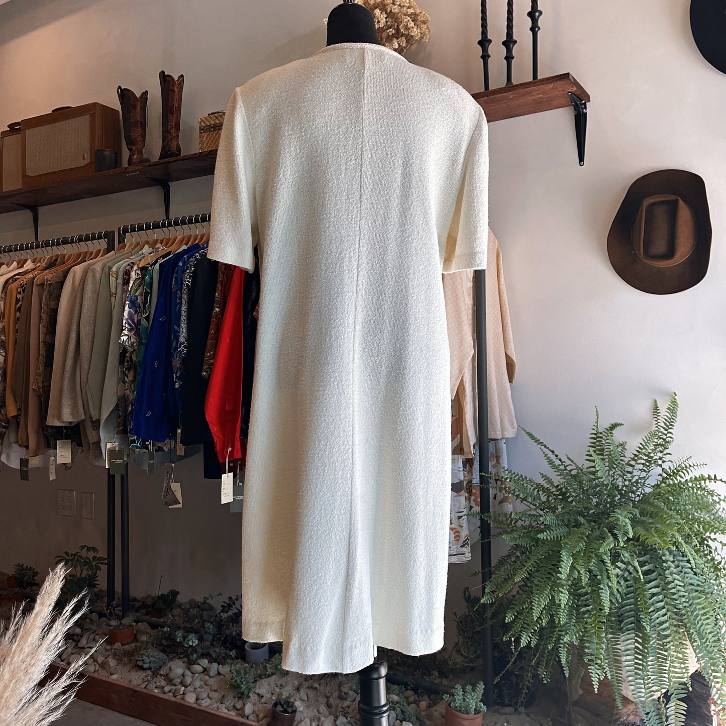 Vintage 80’s Castleberry Short Sleeve Shift Dress - Your Vintage Neighbor