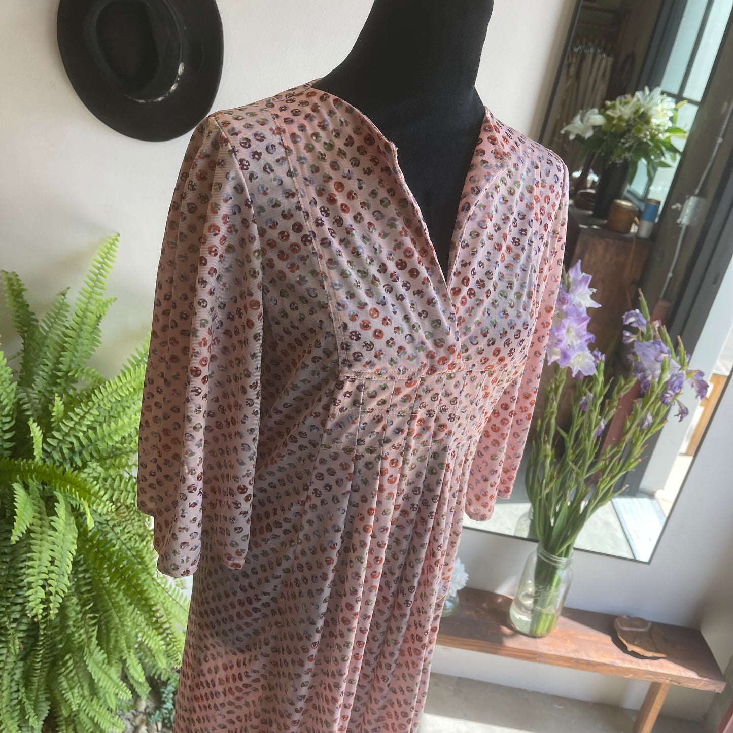 70’s Handmade Vintage Mumu Dress