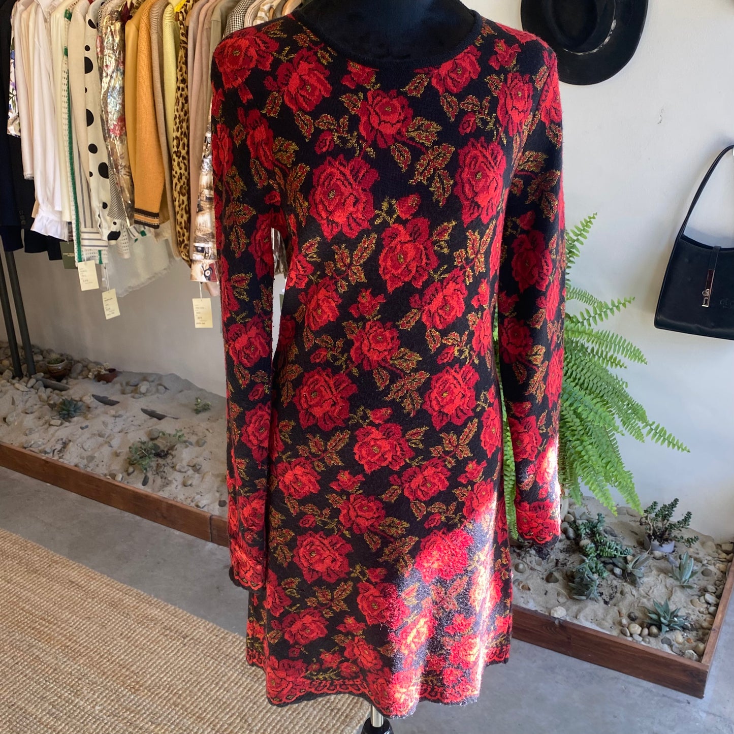 Vintage KENZO Knit Dress 80’s